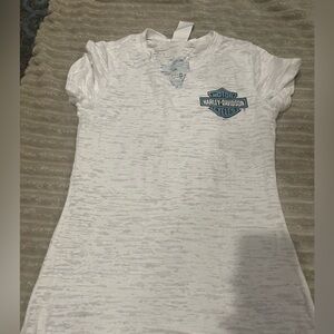 Harley-Davidson  White T-Shirt